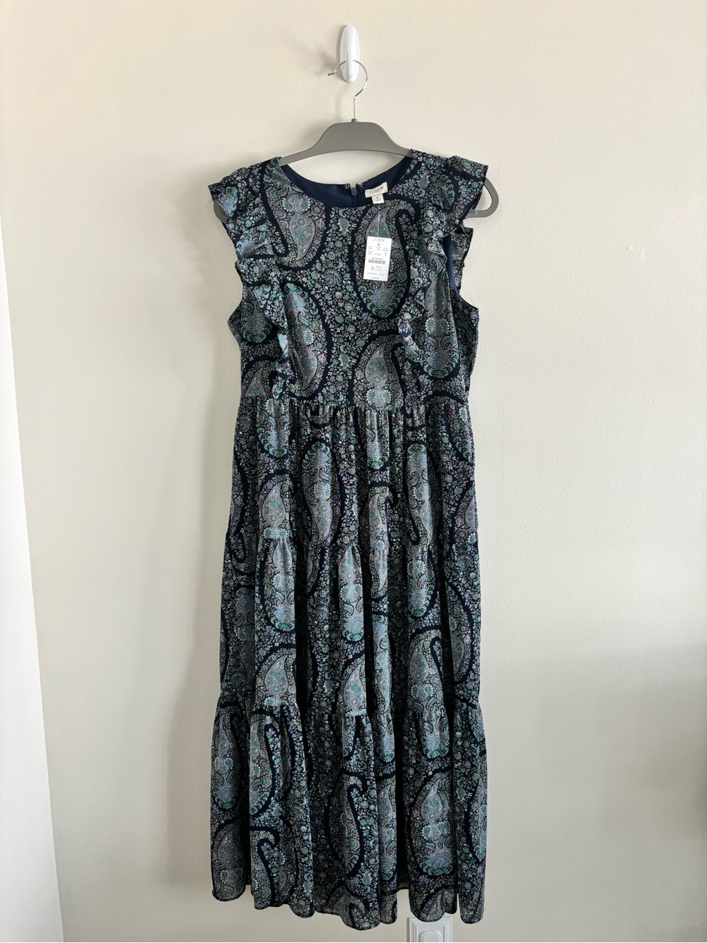 J. Crew Paisley Maxi Dress